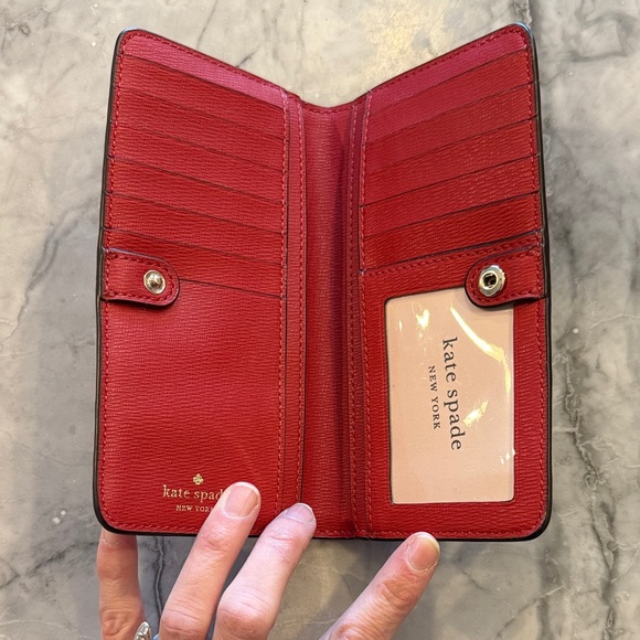 Kate Spade Cherry Red Wallet - Picture 2 of 2